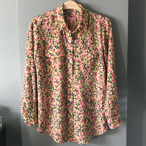 Lilly Pulitzer | Floral Button Down - Picture 1 of 9